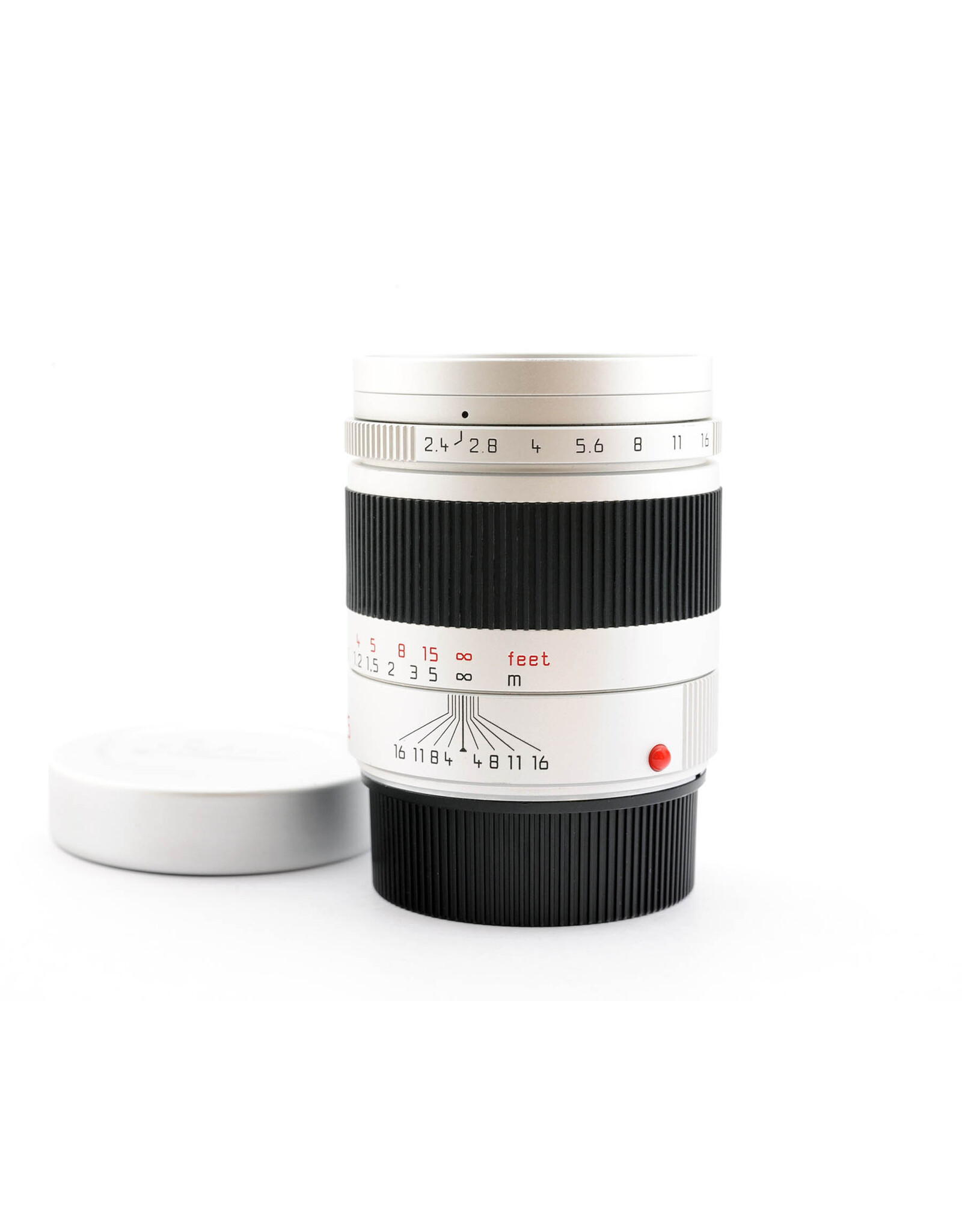 Leica Leica 75mm f2.4 Summrit-M Silver   A6022506