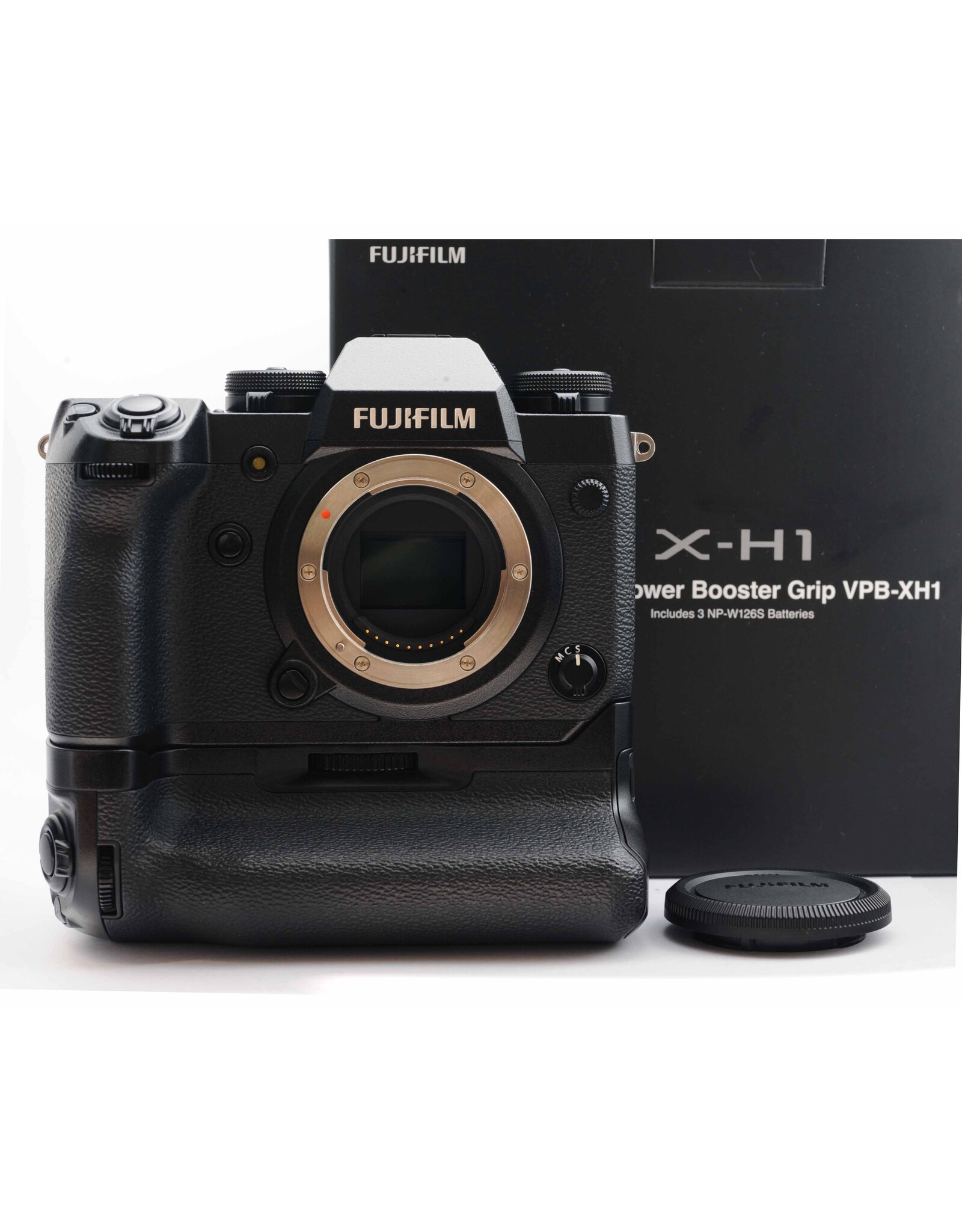 Fujifilm Fuji X-H1 + VPB-VH1 Power Booster Grip   A6031101