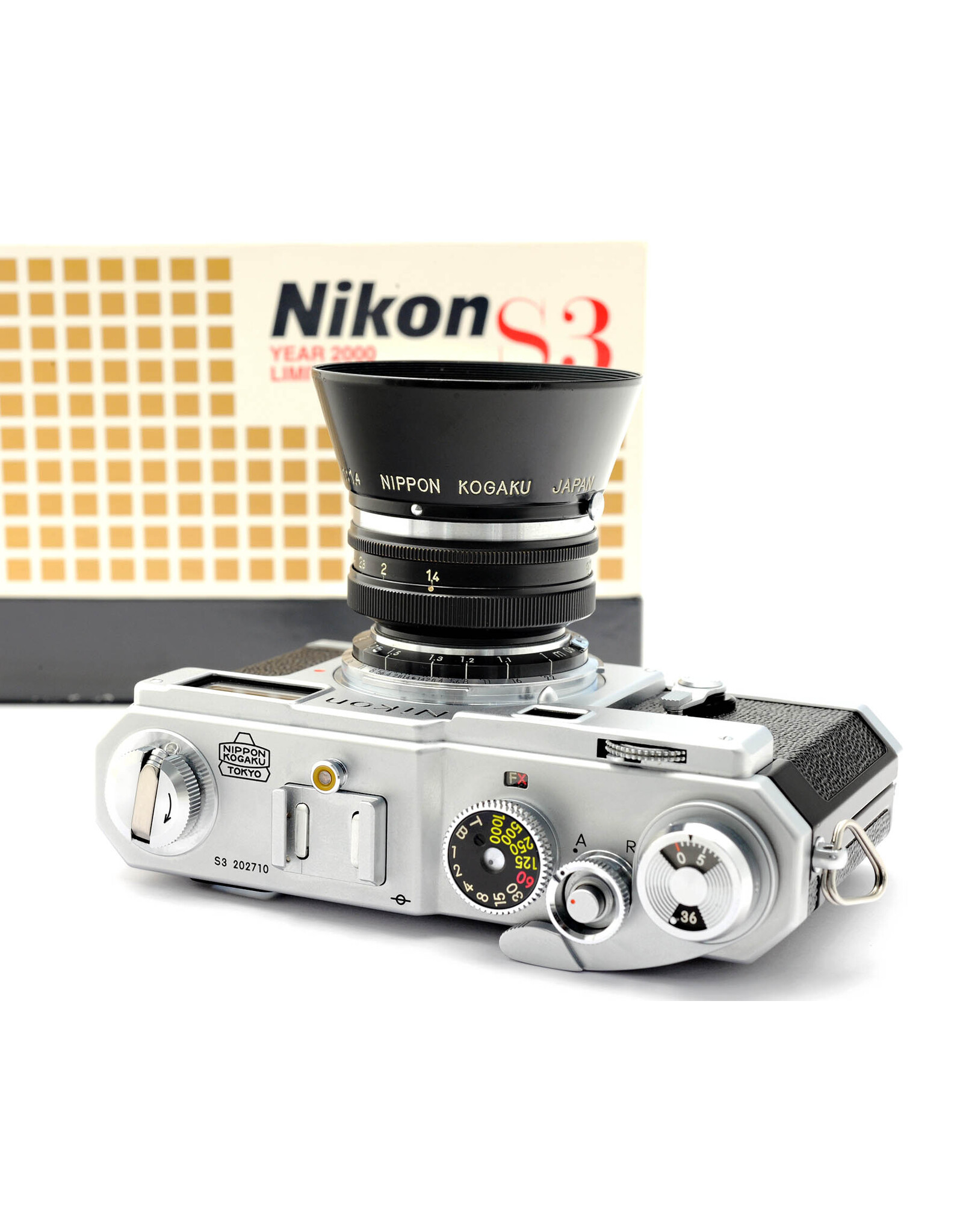 Nikon Nikon S3 Year 2000 Limited Edition with Classic 5cm f1.4 Nikkor S.C   A6031801