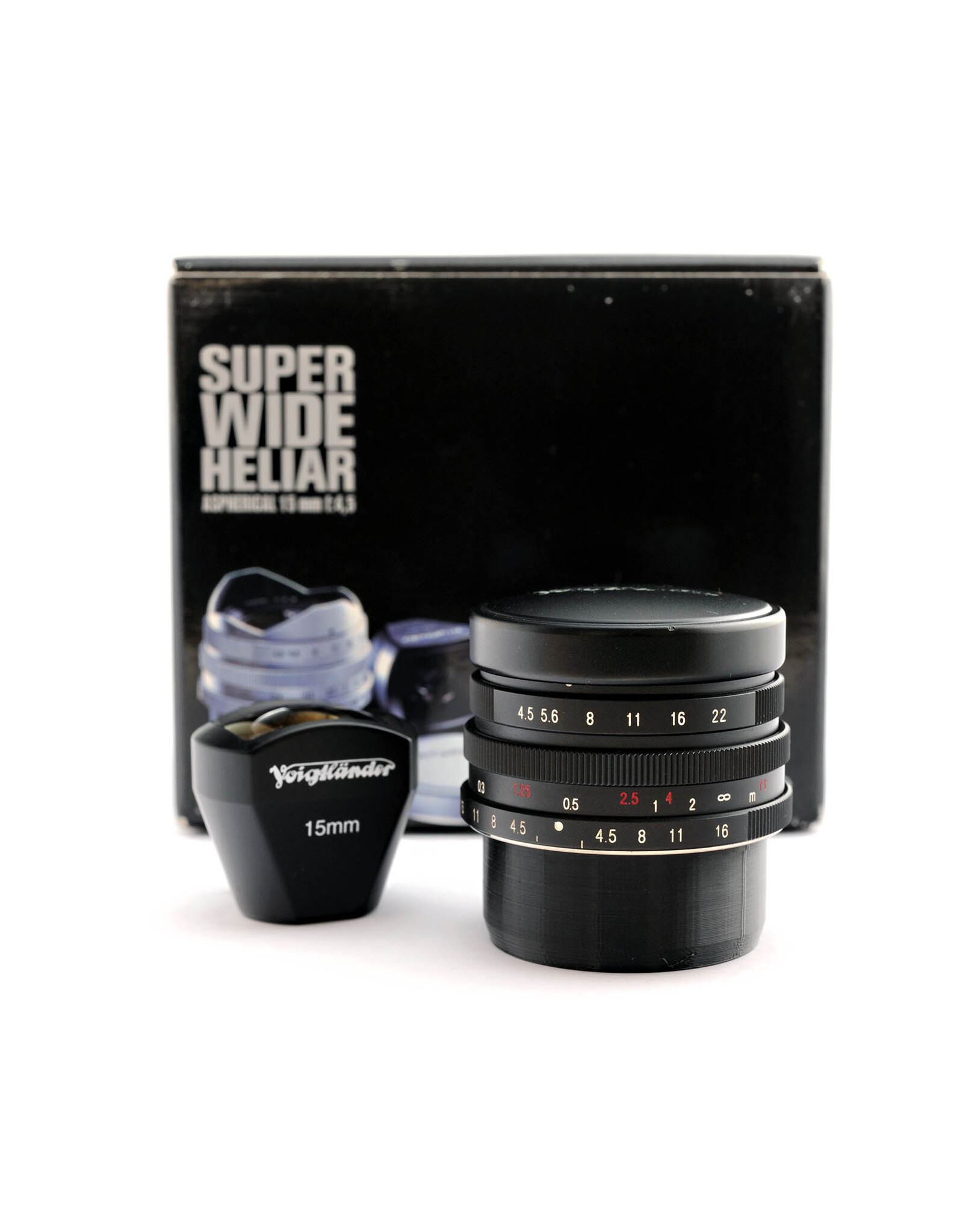 Voigtlander Voigtlander 15mm f4.5 Super Wide-Heliar with Viewfinder A6030502