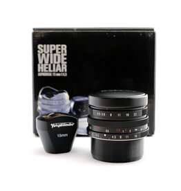 Voigtlander Voigtlander 15mm f4.5 Super Wide-Heliar with Viewfinder A6030502
