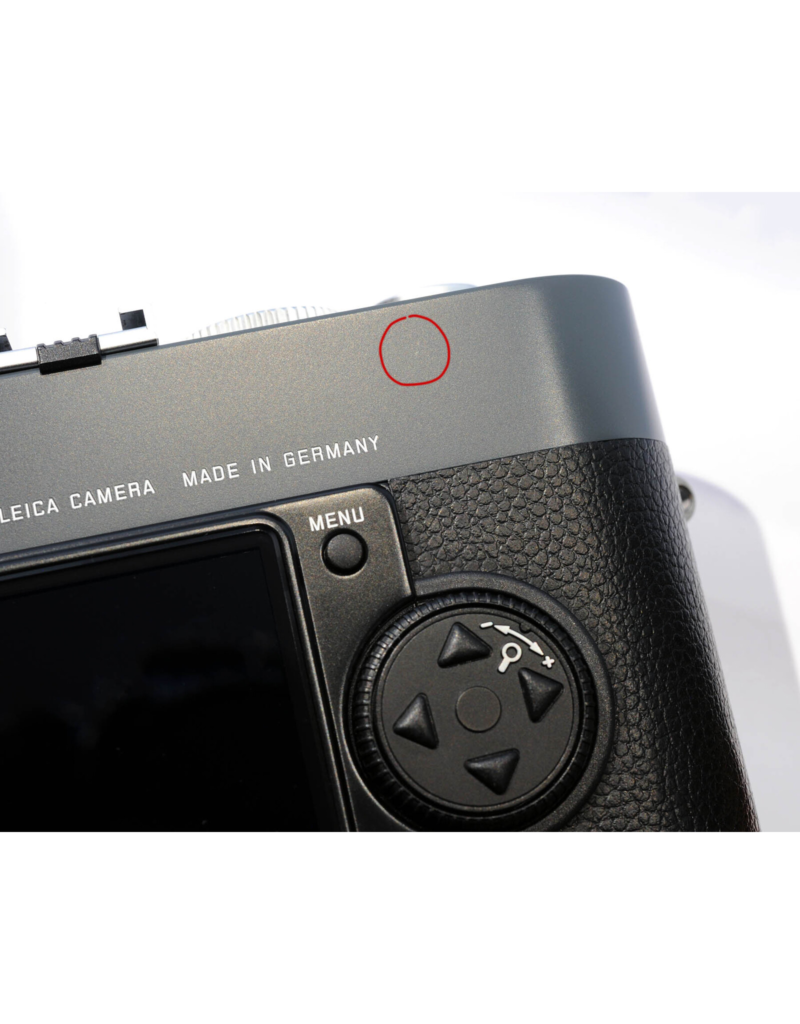 Leica Leica M-E Anthracite Grey (New sensor protective glass)  A6021603