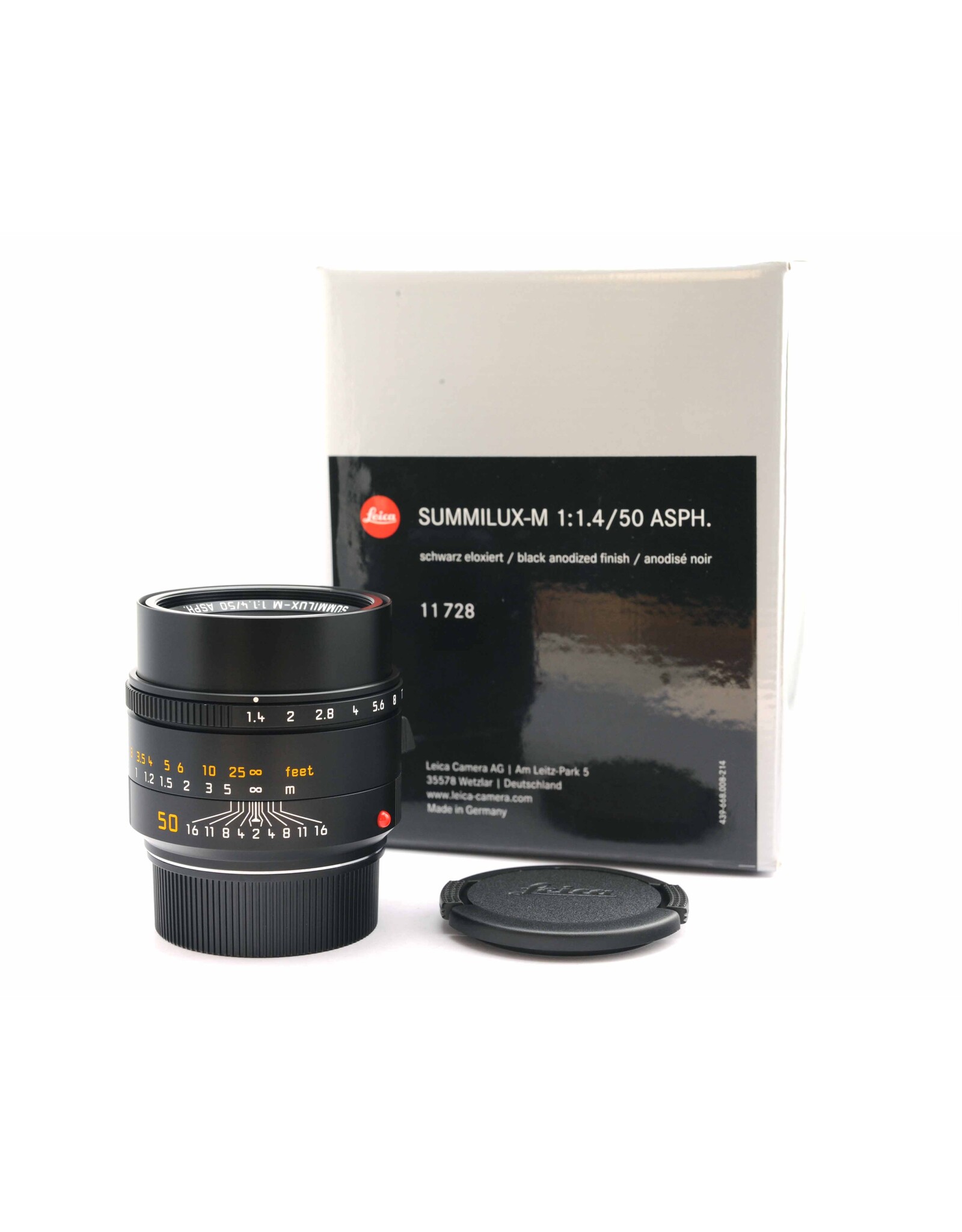 Leica Leica 50mm f1.4 Summilux-M ASPH (11728 Close Focus)   ALC174101