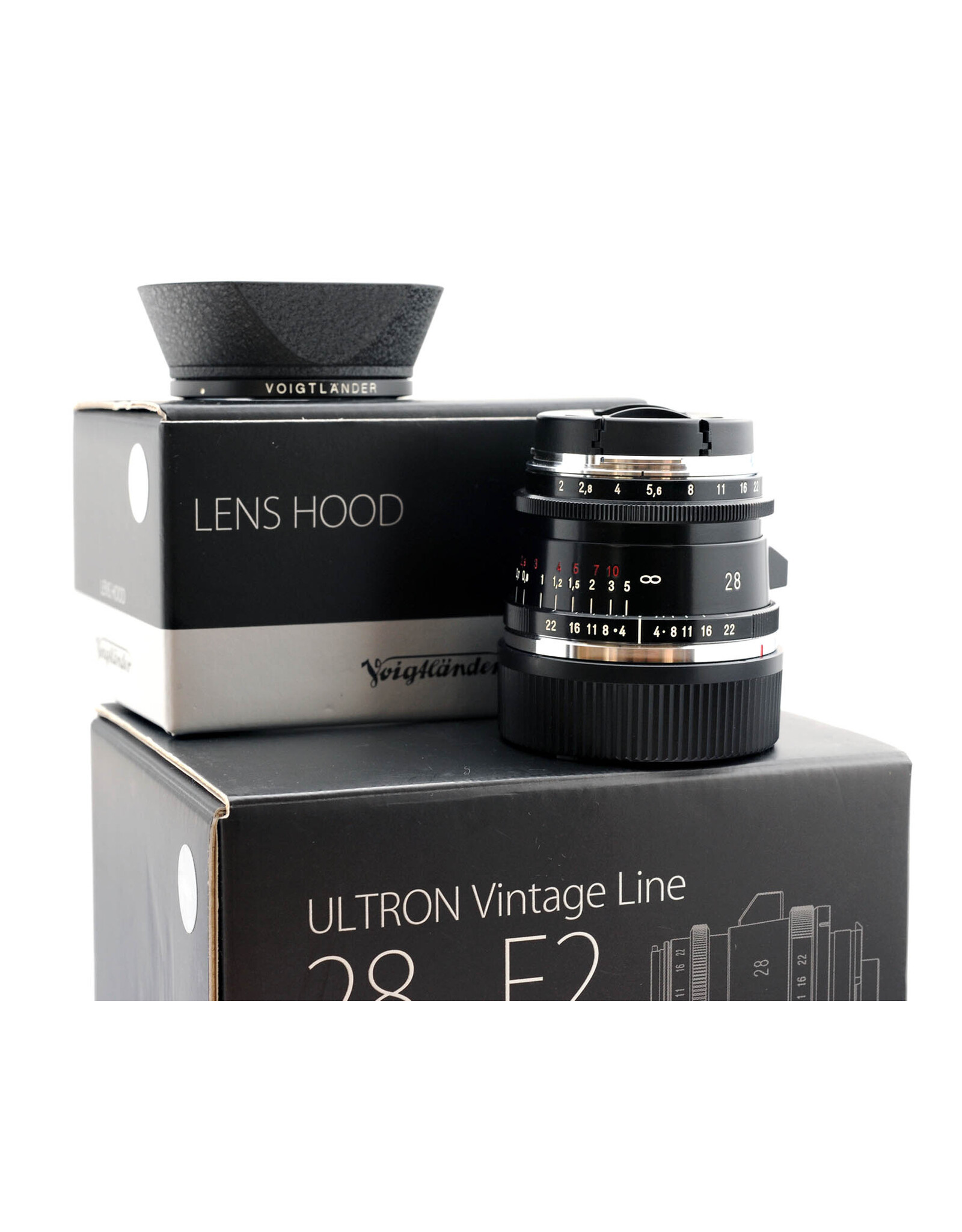 Voigtlander Voigtlander 28mm f2 Ultron VM II Black   ALC174302