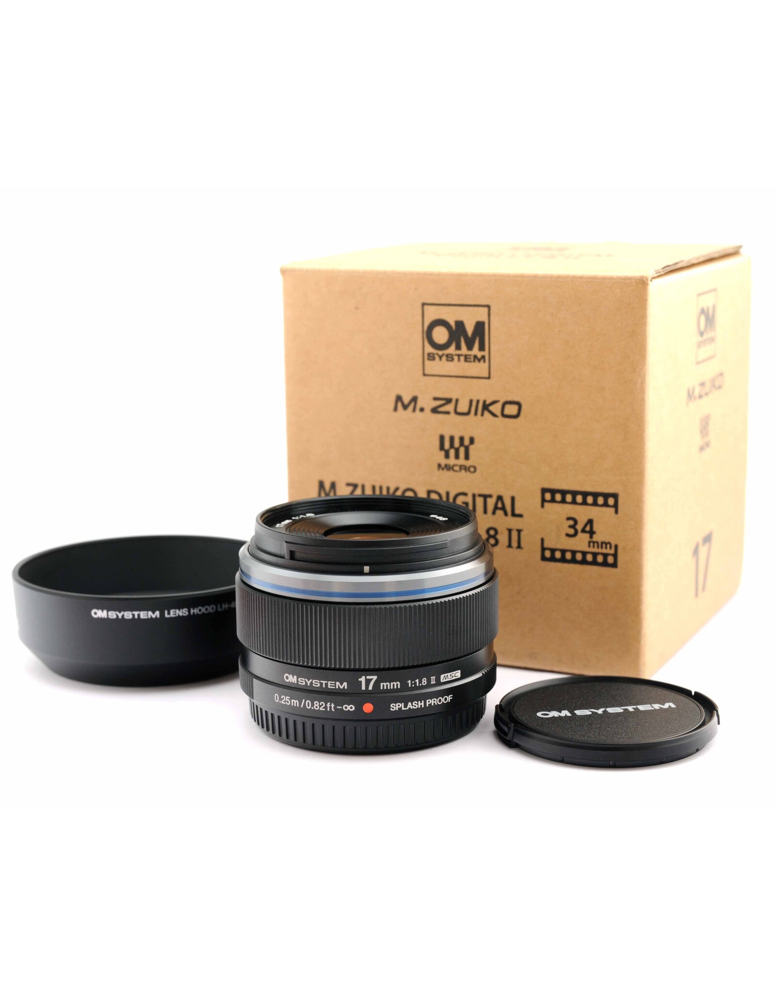 Olympus Olympus 17mm f1.8 M. Zuiko Digital II     A6041401