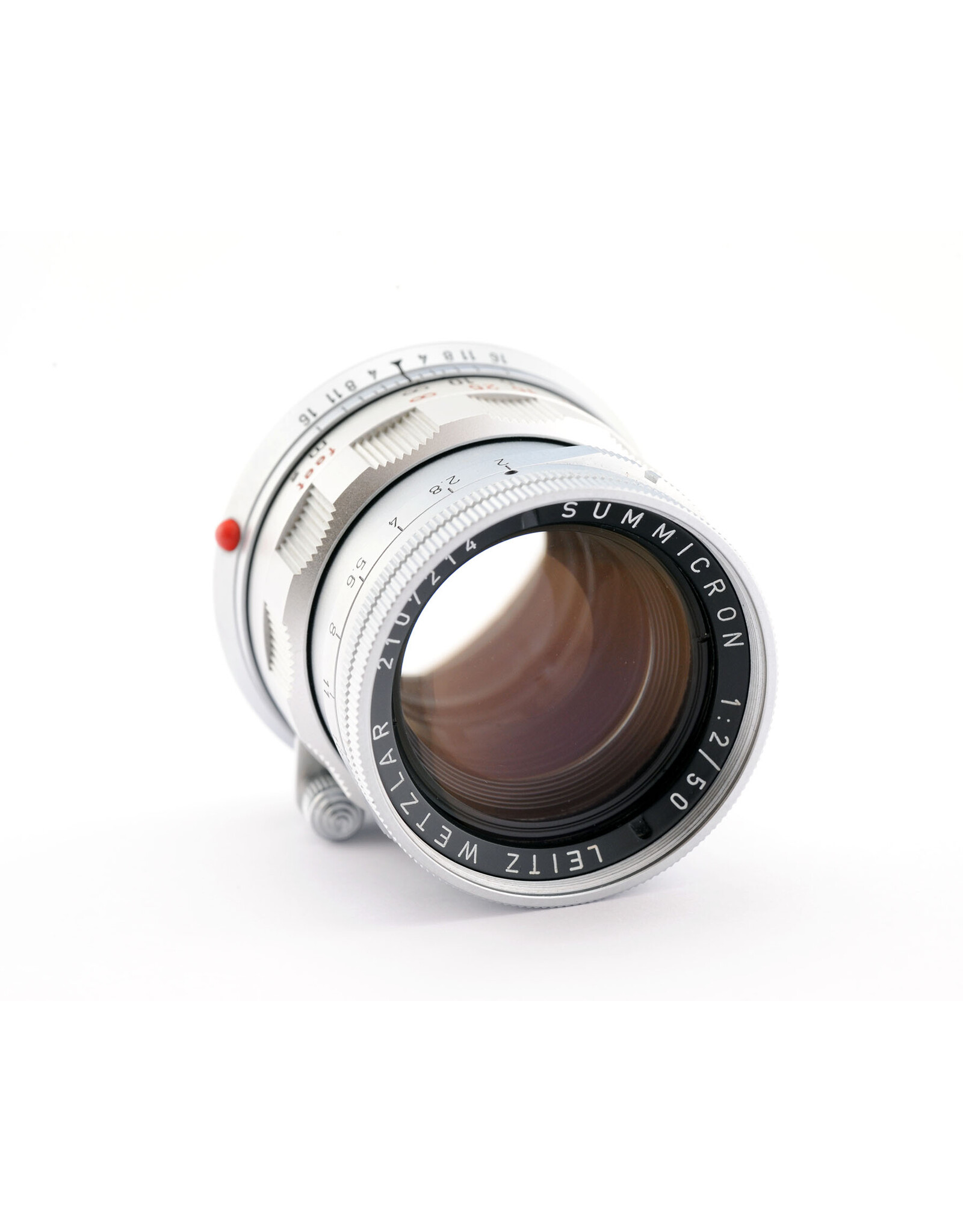 Leica Leica 50mm f2 Summicron Chrome Rigid   ALC173904