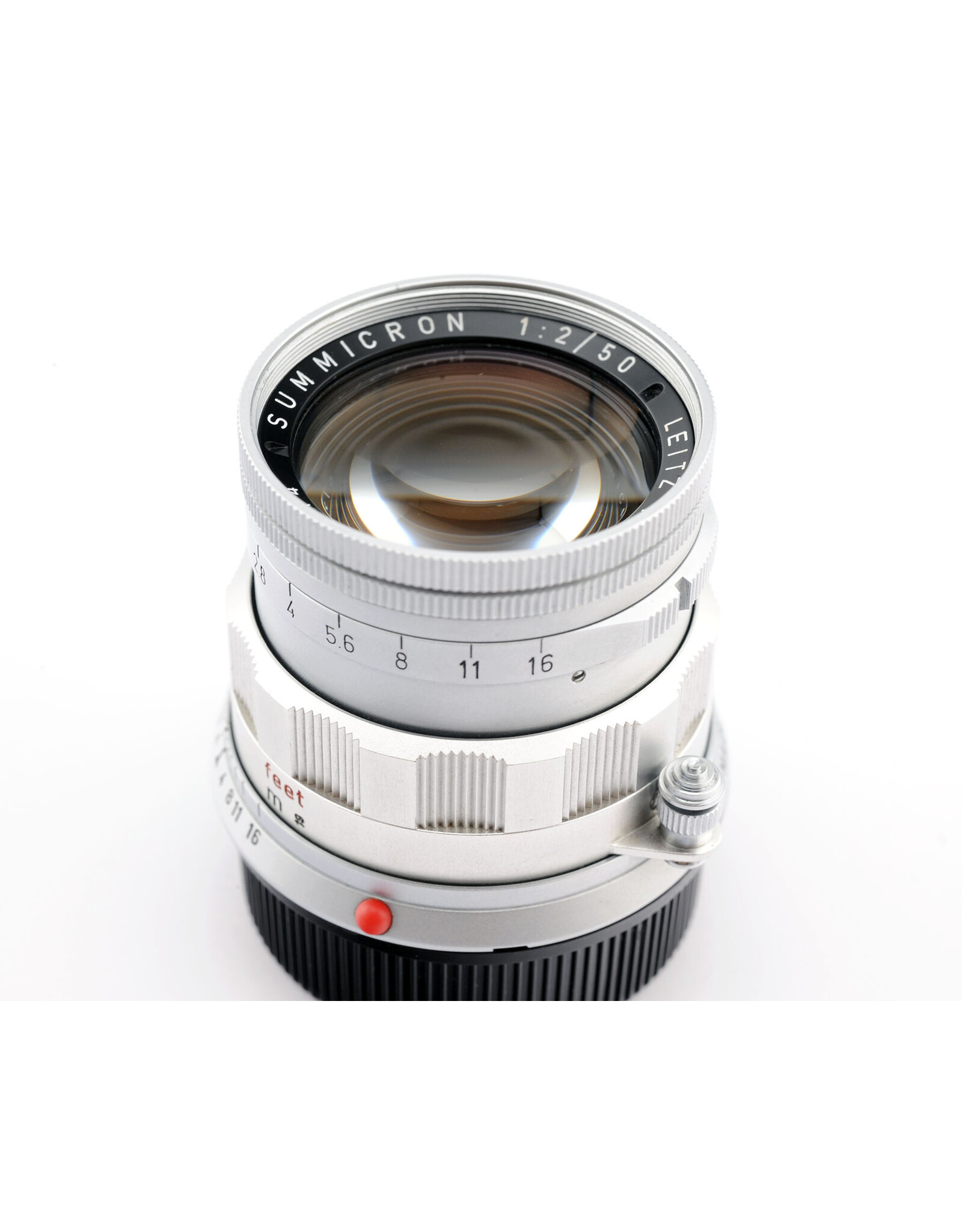 Leica Leica 50mm f2 Summicron Chrome Rigid   ALC173904