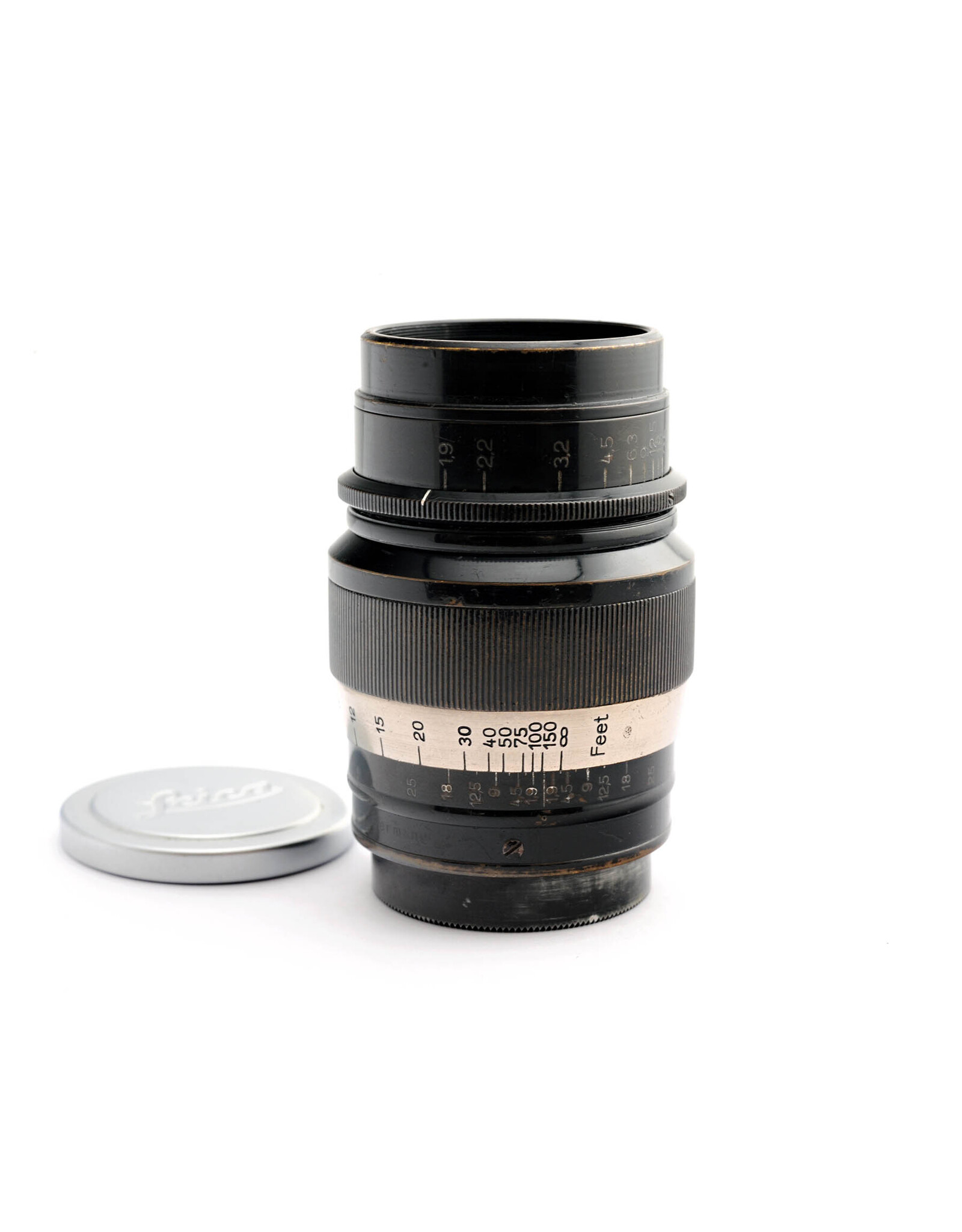 Leica Leica 7.3cm f1.9 Hektor Black Paint/Nickel L39    ALC173802