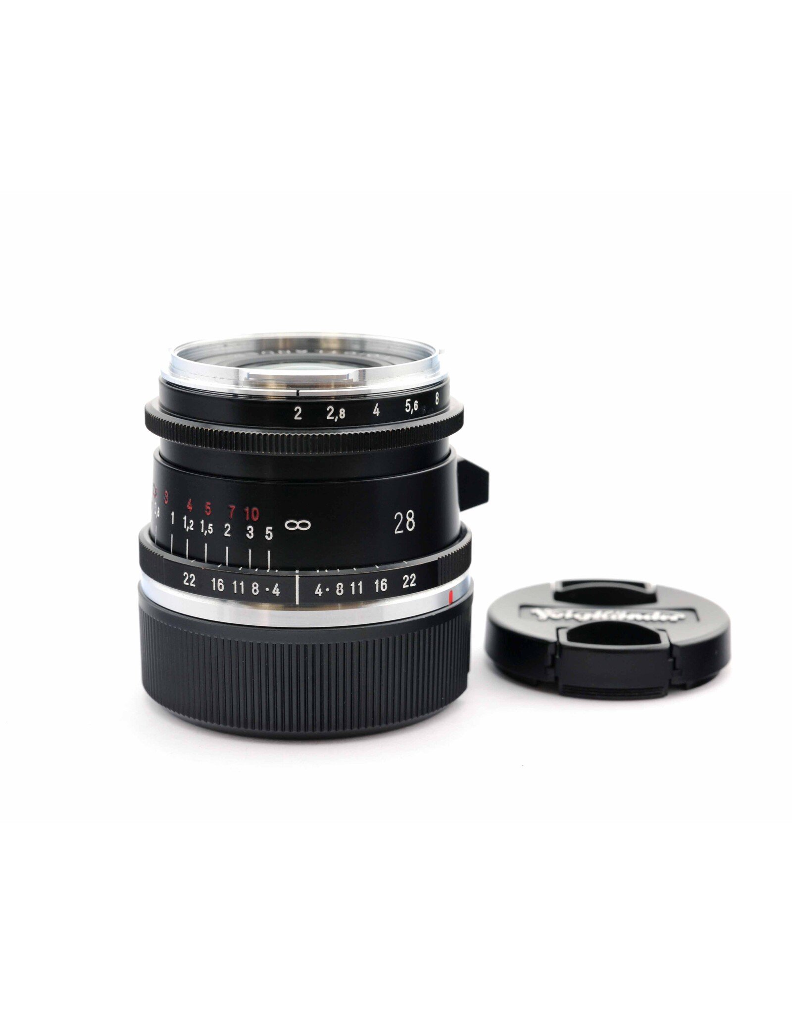 Voigtlander Leica 28mm f2 Ultron VM II Black   ALC174602