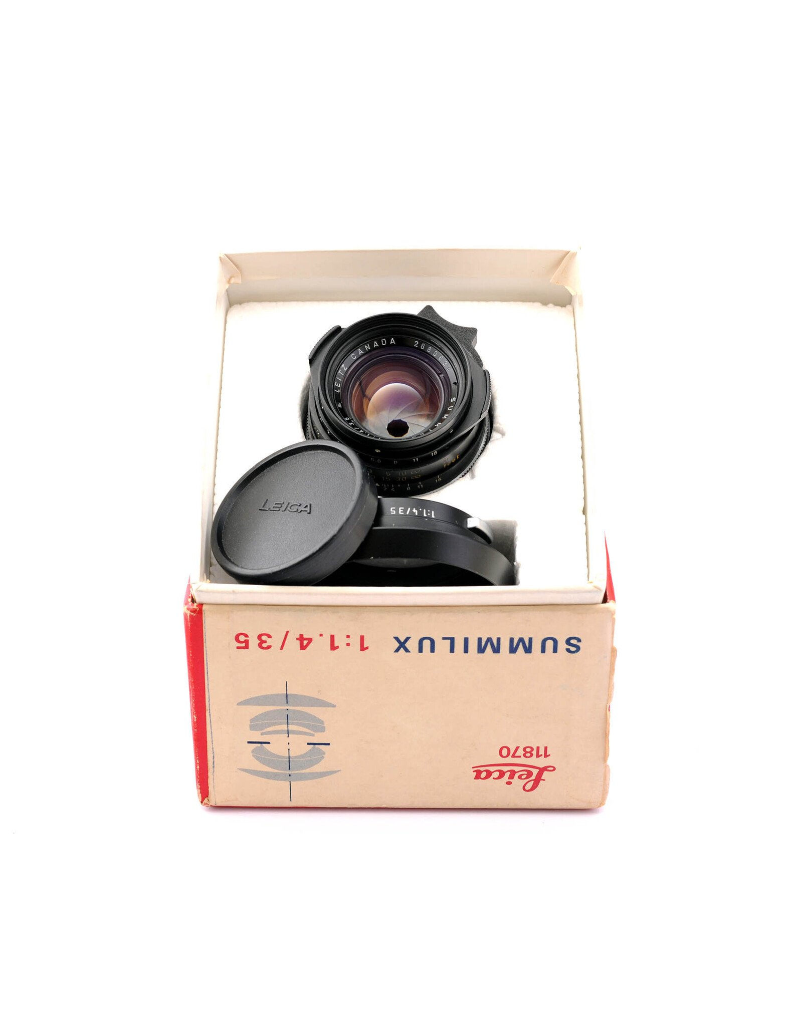 Leica 35mm f1.4 Summilux  (small separation on rear optic) A5071503