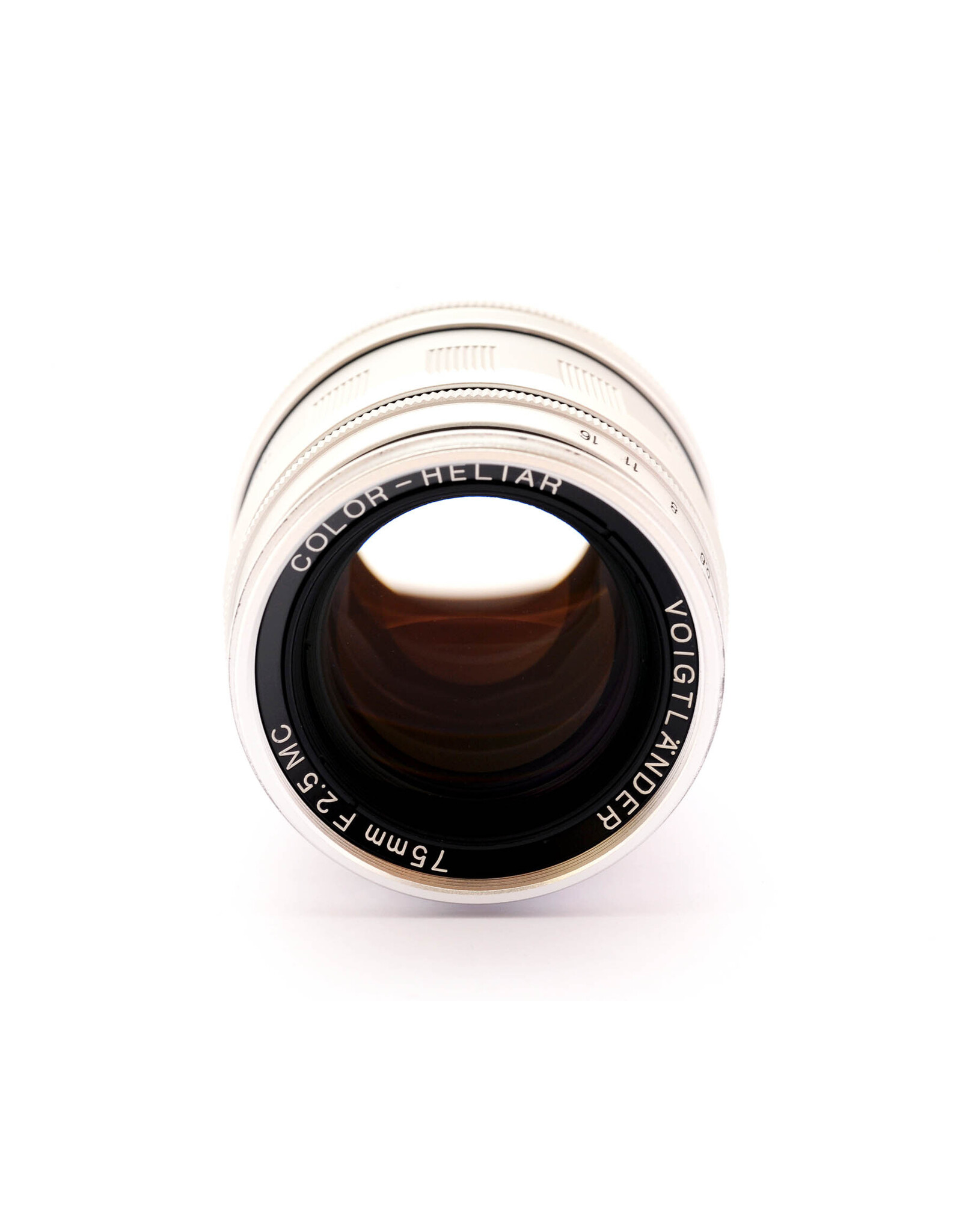 Voigtlander Voigtlander 75mm f2.5 Color-Heliar L39 Silver    A6050203