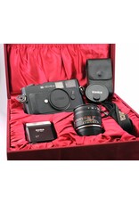 Konica Konica Hexar RF + 50mm f2 M-Hexanon & HX-18W Flash   ALC175301