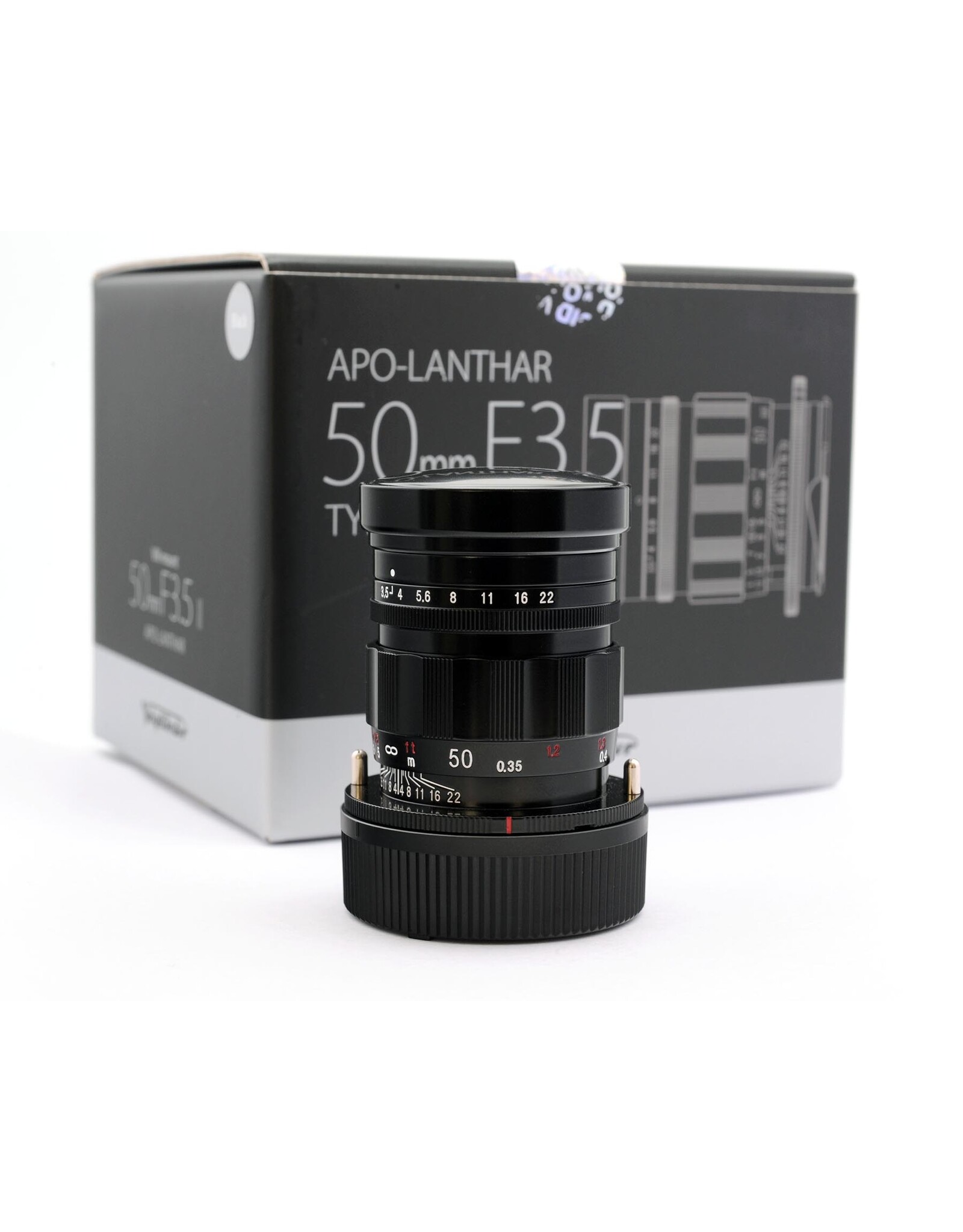 Voigtlander Voigtlander 50mm f3.5 Apo-Lanthar VM II   A6051503