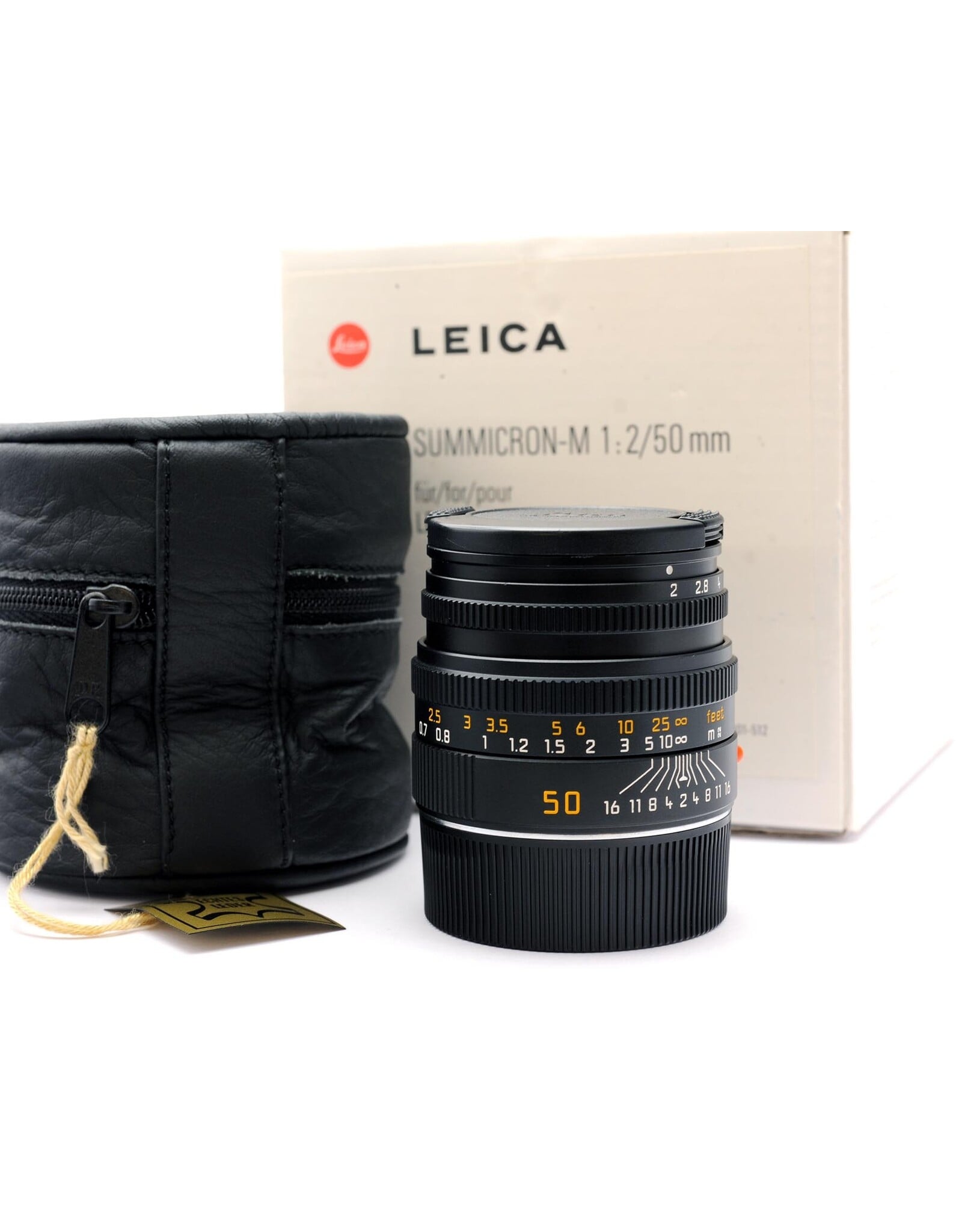 Leica Leica 50mm f2 Summicron-M  (Built in Hood)    ALC176003