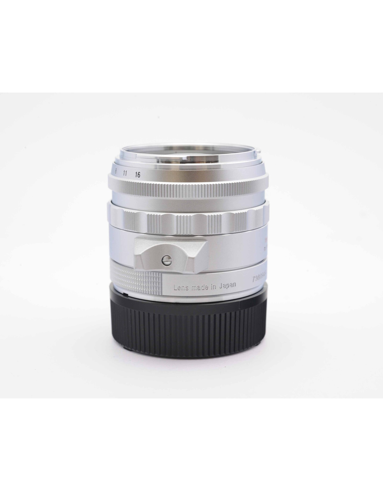 Voigtlander Voigtlander 28mm f1.5 Nokton VM II Silver   A6052802