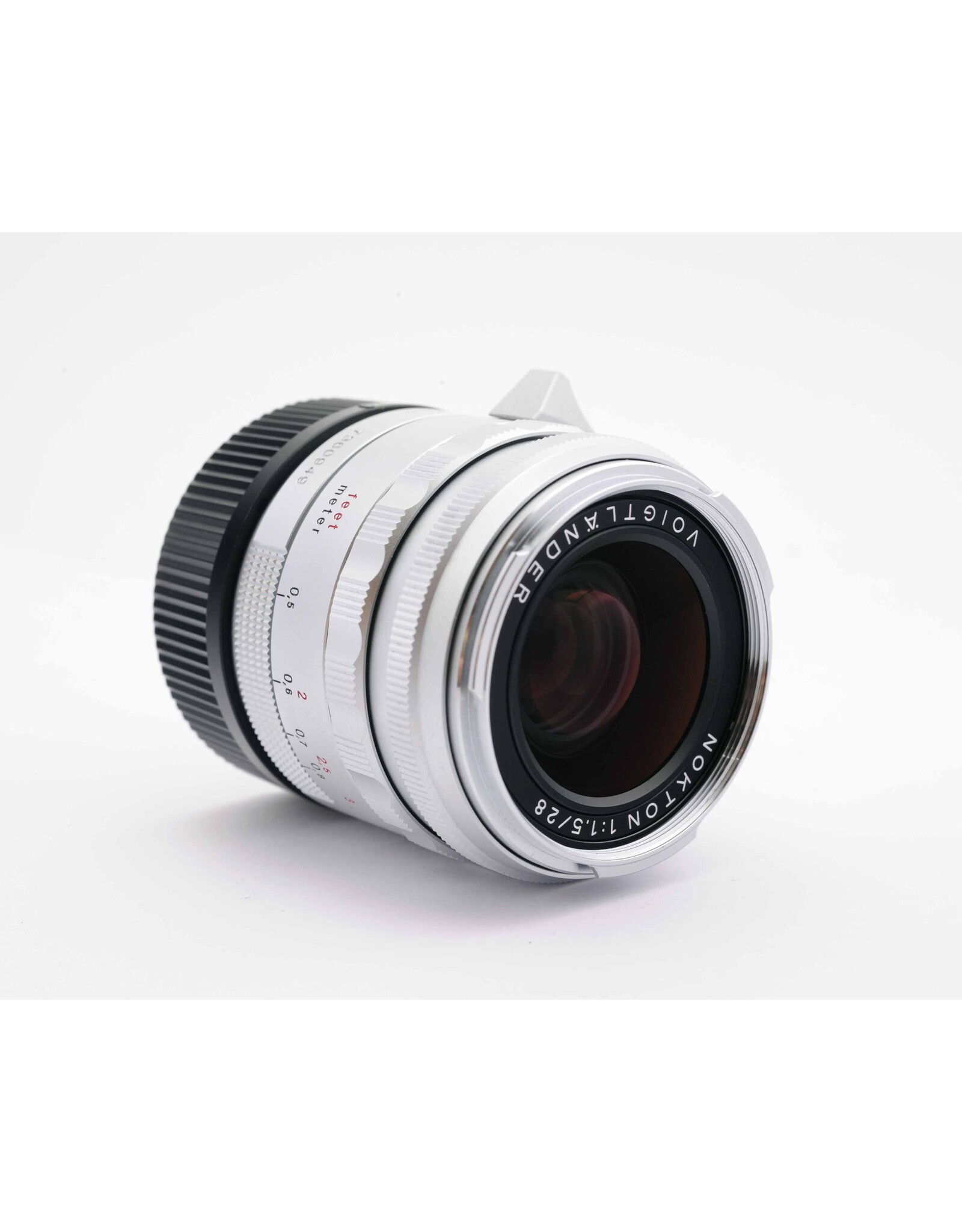 Voigtlander Voigtlander 28mm f1.5 Nokton VM II Silver   A6052802