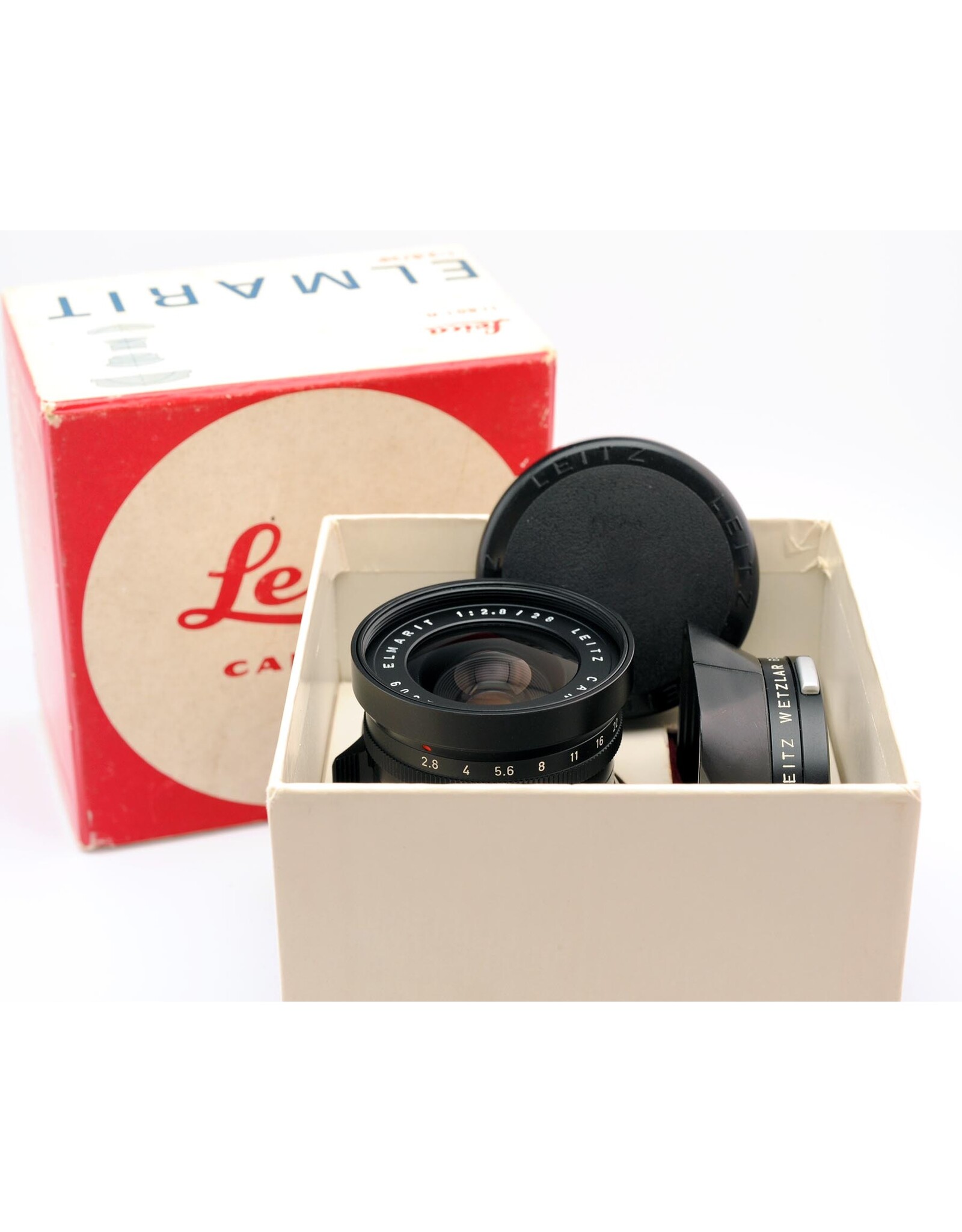 Leica Leica 28mm f2.8 Elmarit First Version (9 Element with black paint infinity lock)    A6061302