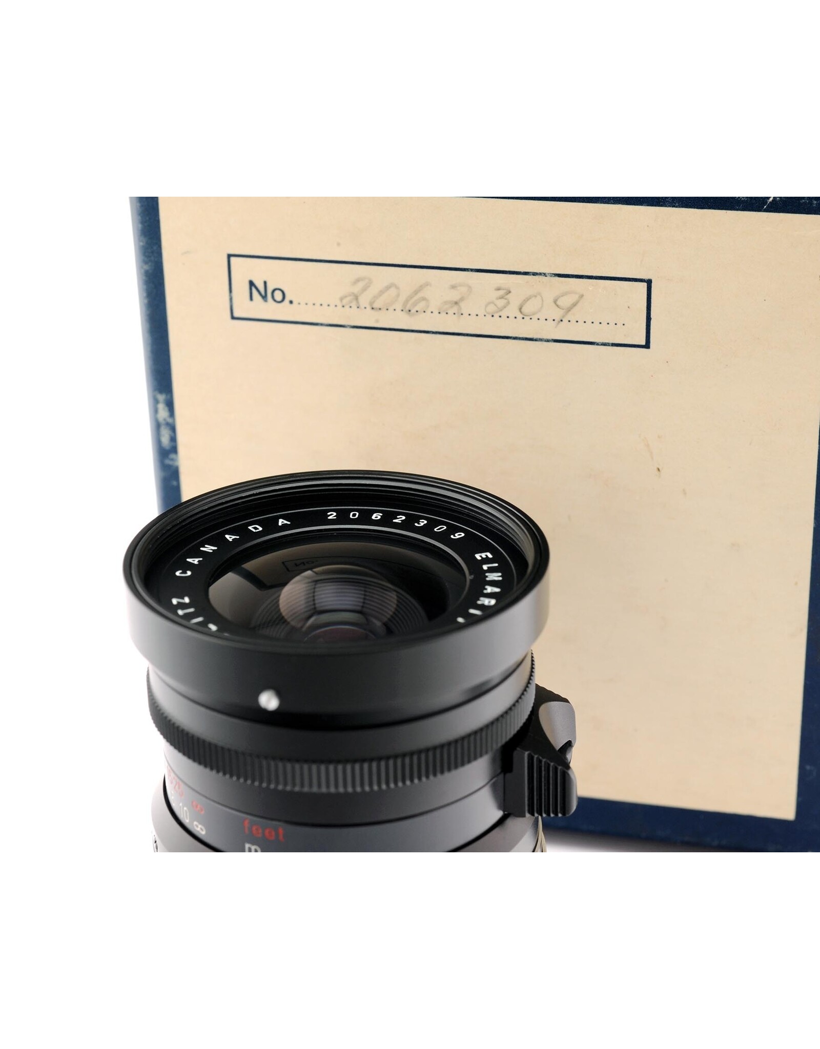 Leica Leica 28mm f2.8 Elmarit First Version (9 Element with black paint infinity lock)    A6061302
