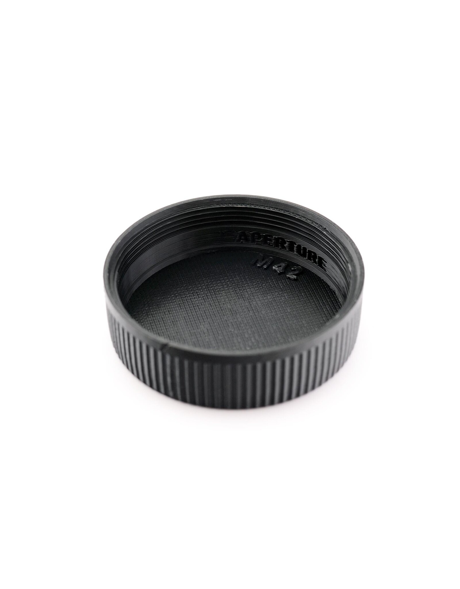 Aperture Aperture M42 rear lens cap (fits lenses with 42mm Screw thread - 3D printed in black finish)