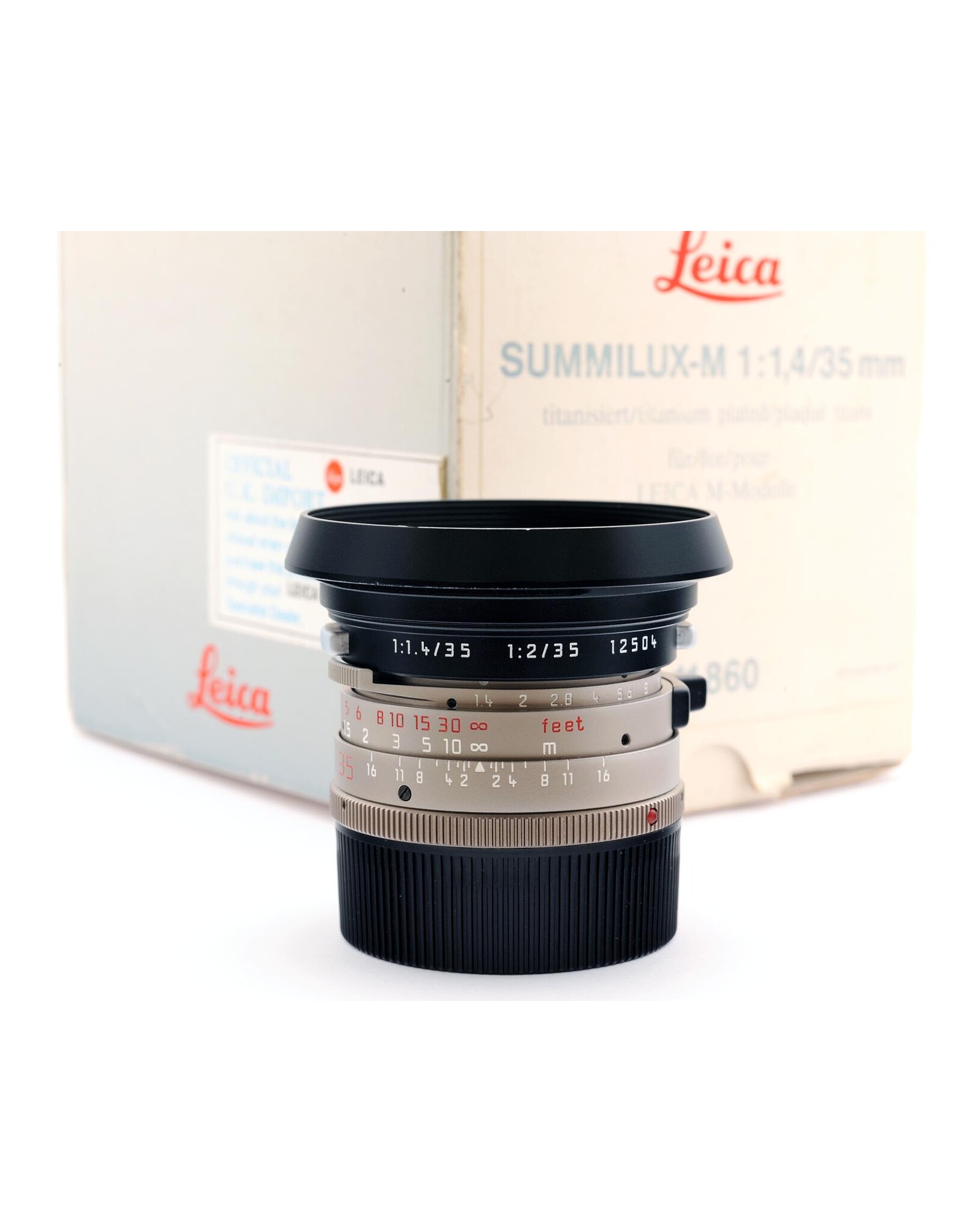 Leica Leica 35mm f1.4 Summilux-M Titanium   ALC177202
