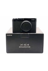 Fujifilm Fuji X-E4 Black   A6063012