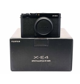 Fujifilm Fuji X-E4 Black   A6063012