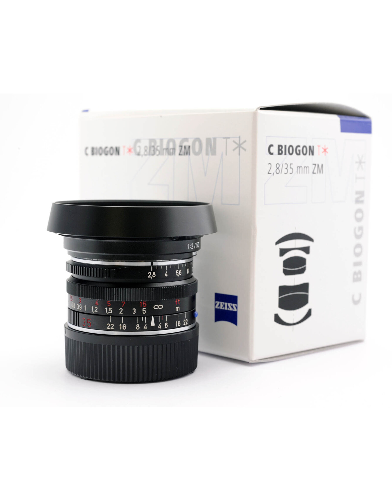 Zeiss Zeiss 35mm f2.8 C-Biogon ZMT* Black   A6070901