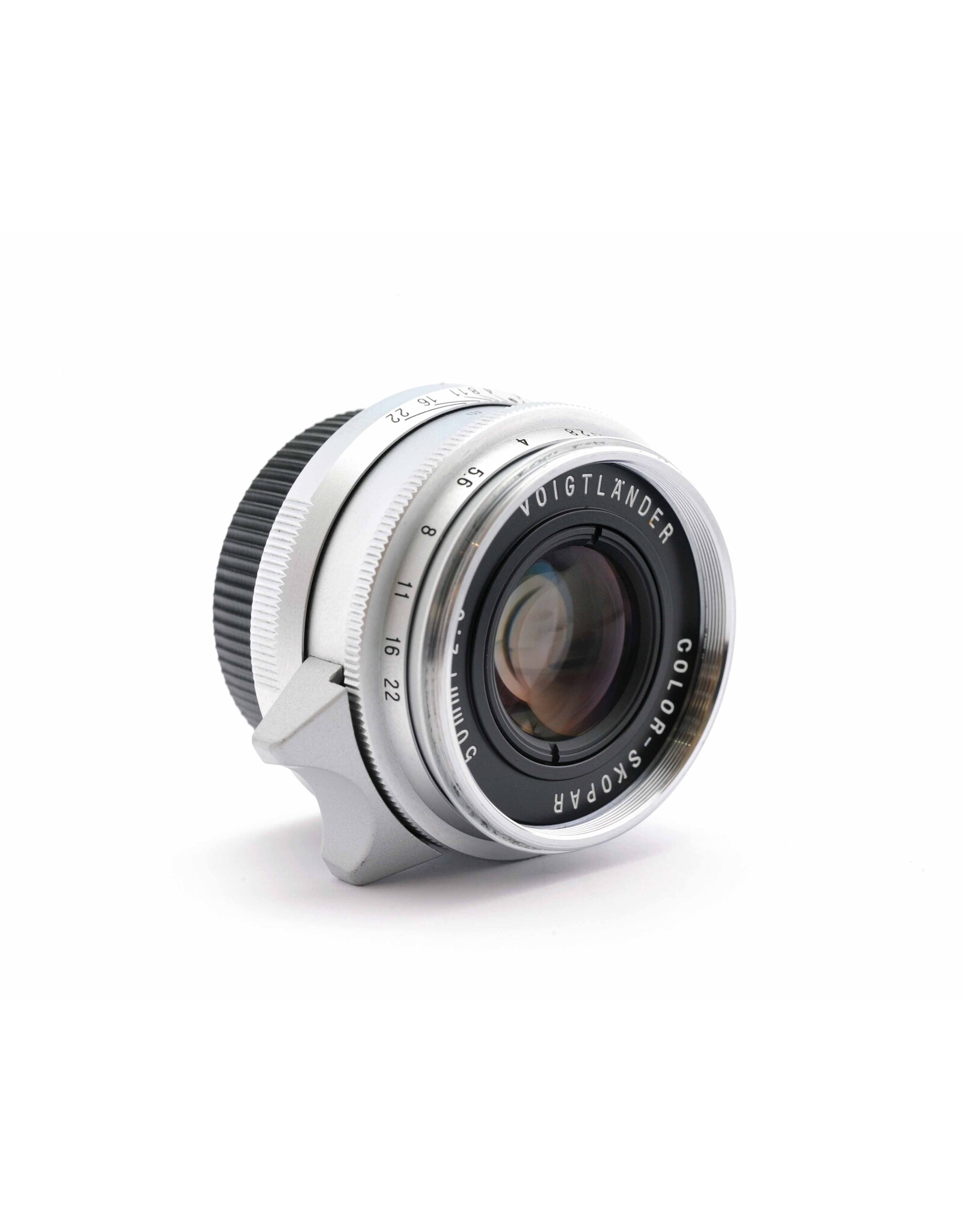 Voigtlander Voigtlander 50mm f2.5 Color-Skopar Silver L39   A6071301
