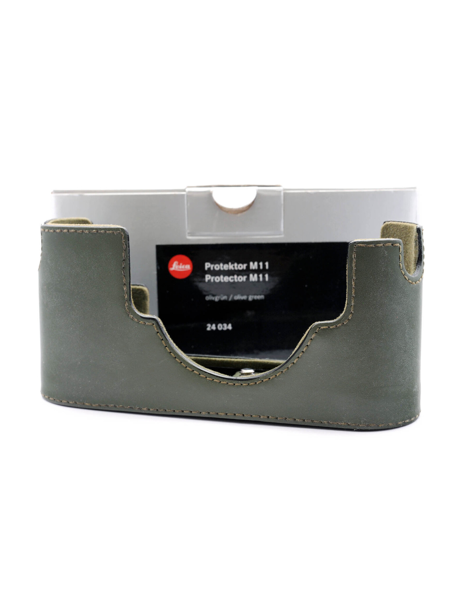Leica Leica Leather Protector in Olive Green finnish   ALC178607