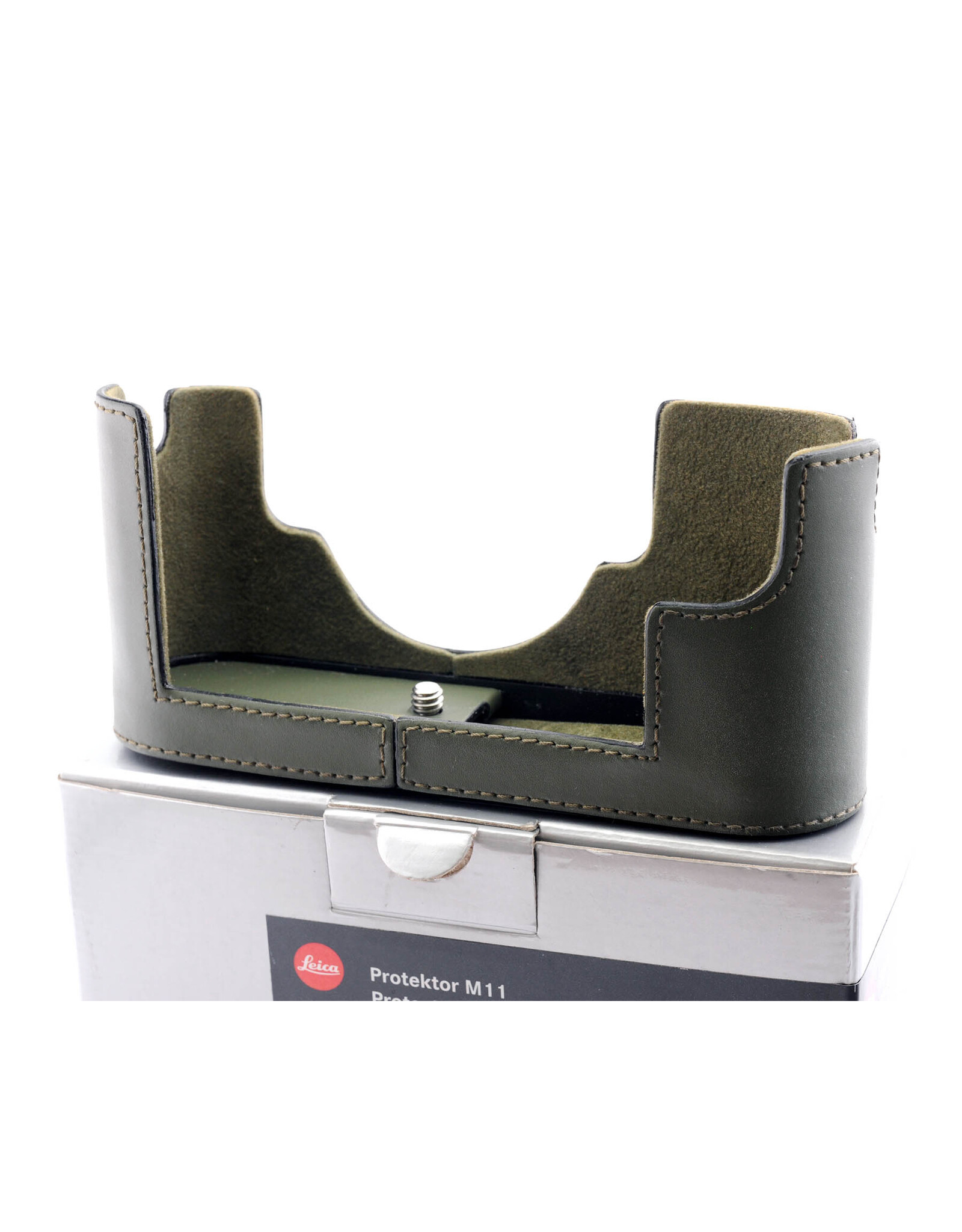 Leica Leica Leather Protector in Olive Green finnish   ALC178607