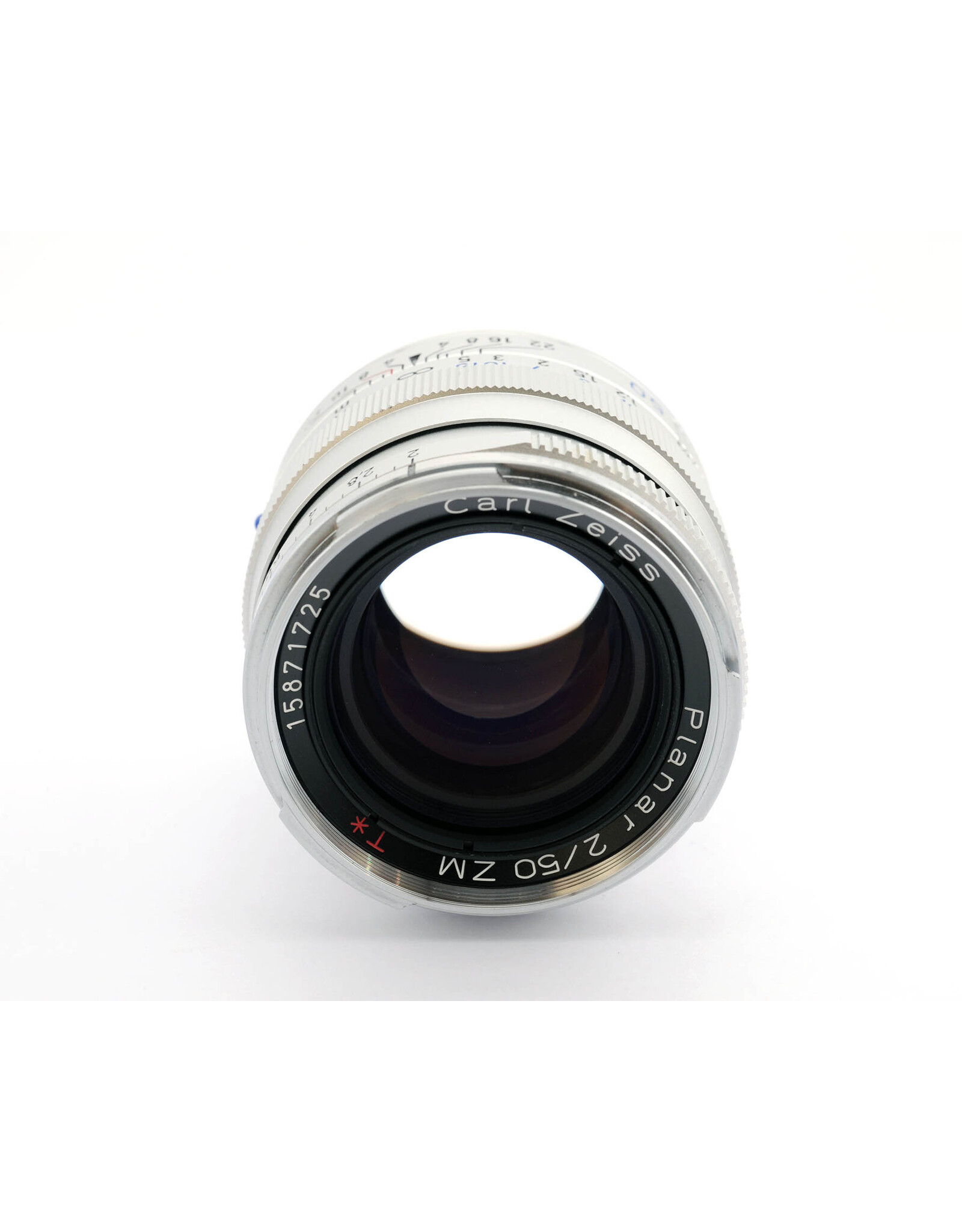 Zeiss Zeiss 50mm f2 Planar ZMT* Silver   A6081804