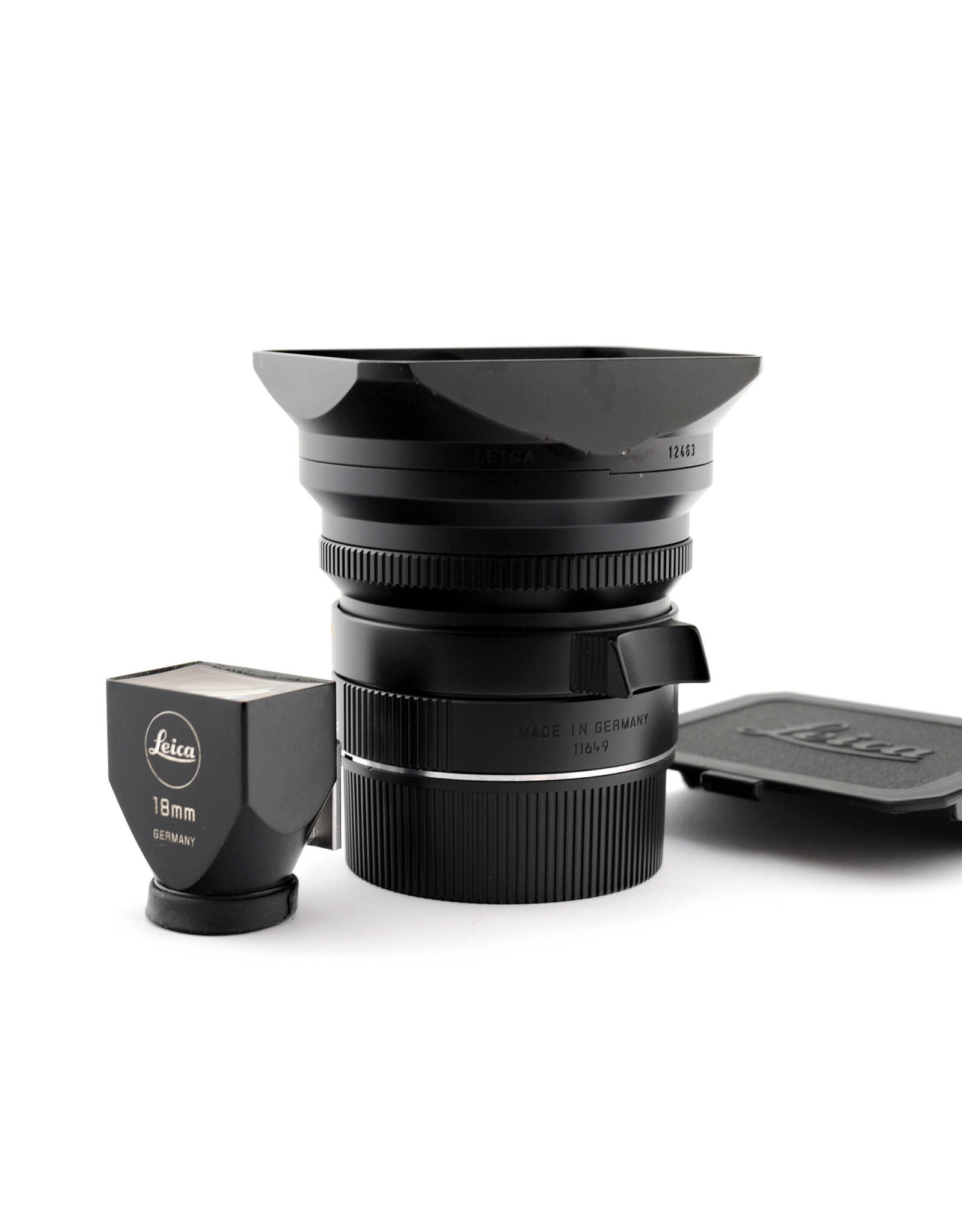 Leica Leica 18mm f3.8 Super-Elmar-M ASPH with Leica 18mm Viewfinder   ALC176604