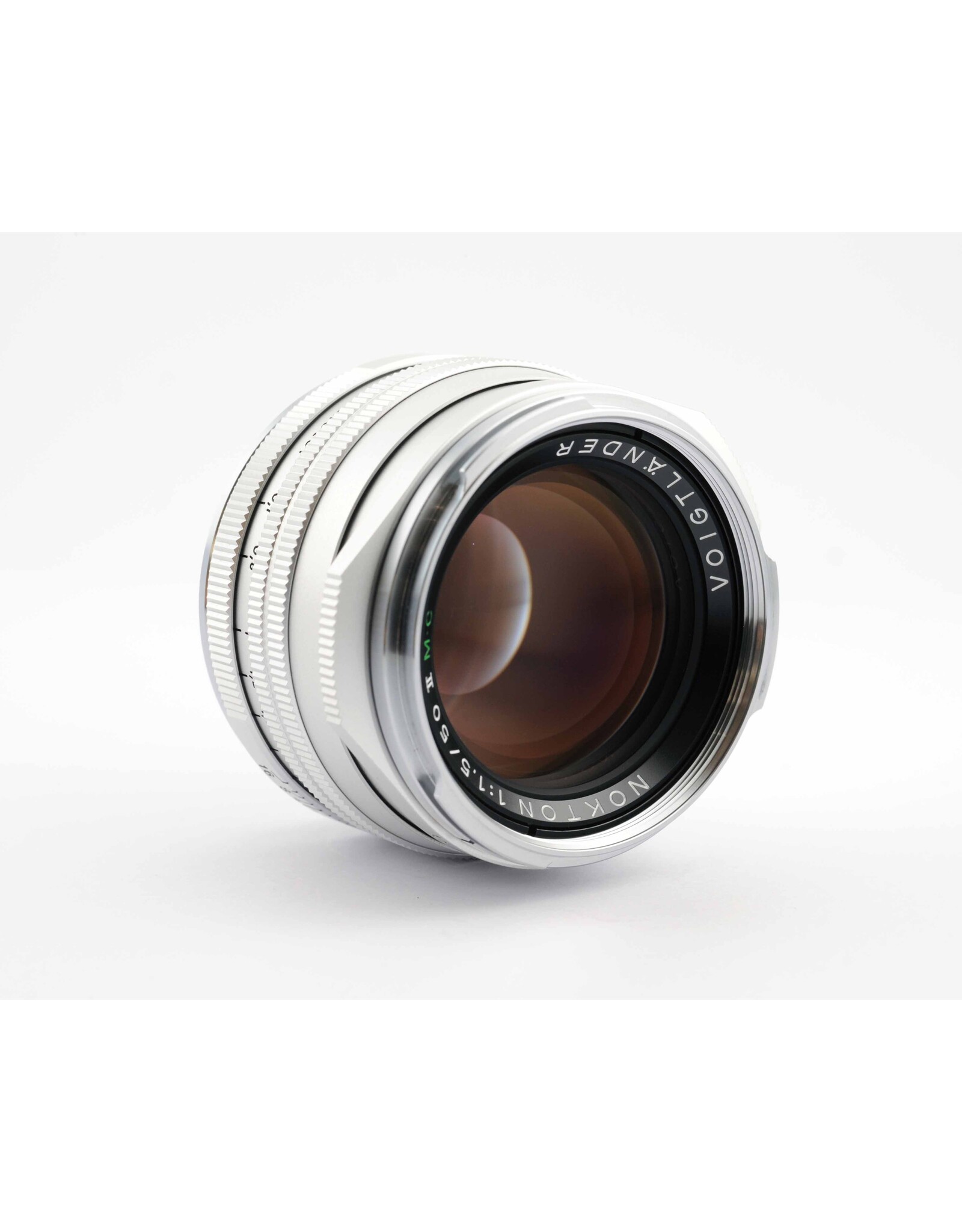 Voigtlander Voigtlander 50mm f1.5 Nokton VM II Silver    A6090304