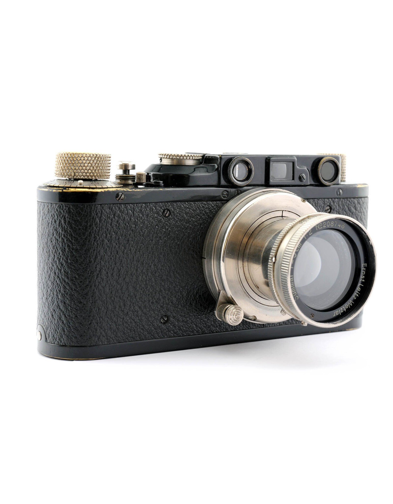 Leica Leica II (Model D) Black with 5cm f2 Summar Nickel    A6092101