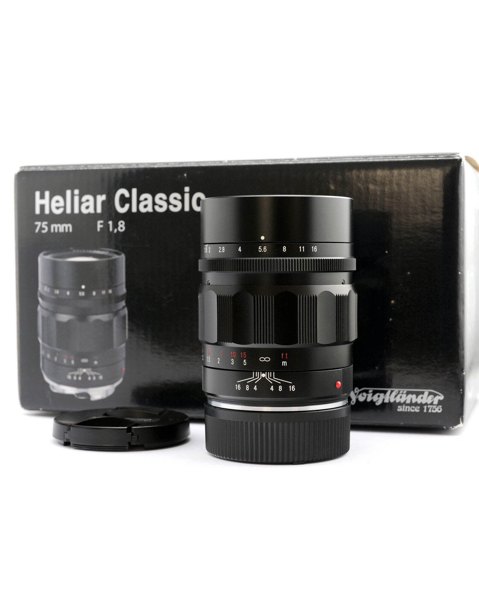 Voigtlander Voigtlander 75mm f1.8 Heliar Classic VM      A6091503