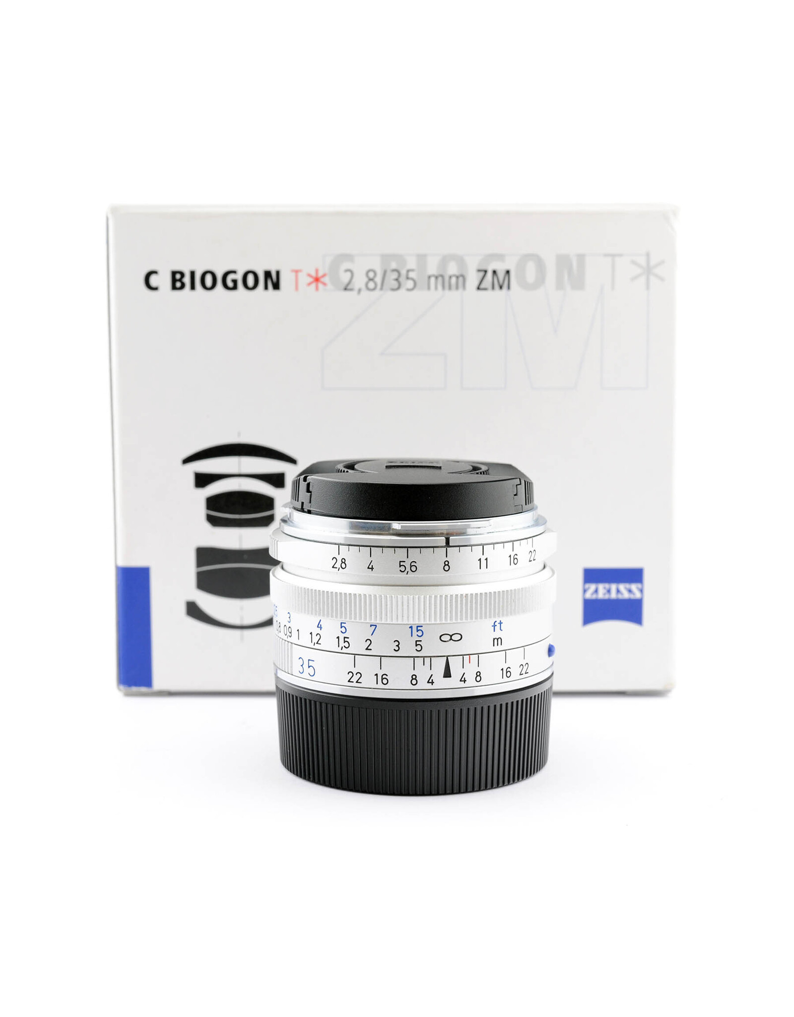 Zeiss Zeiss 35mm f2.8 C-Biogon ZMT* Silver    A6090203