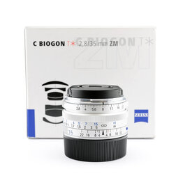 Zeiss Zeiss 35mm f2.8 C-Biogon ZMT* Silver    A6090203