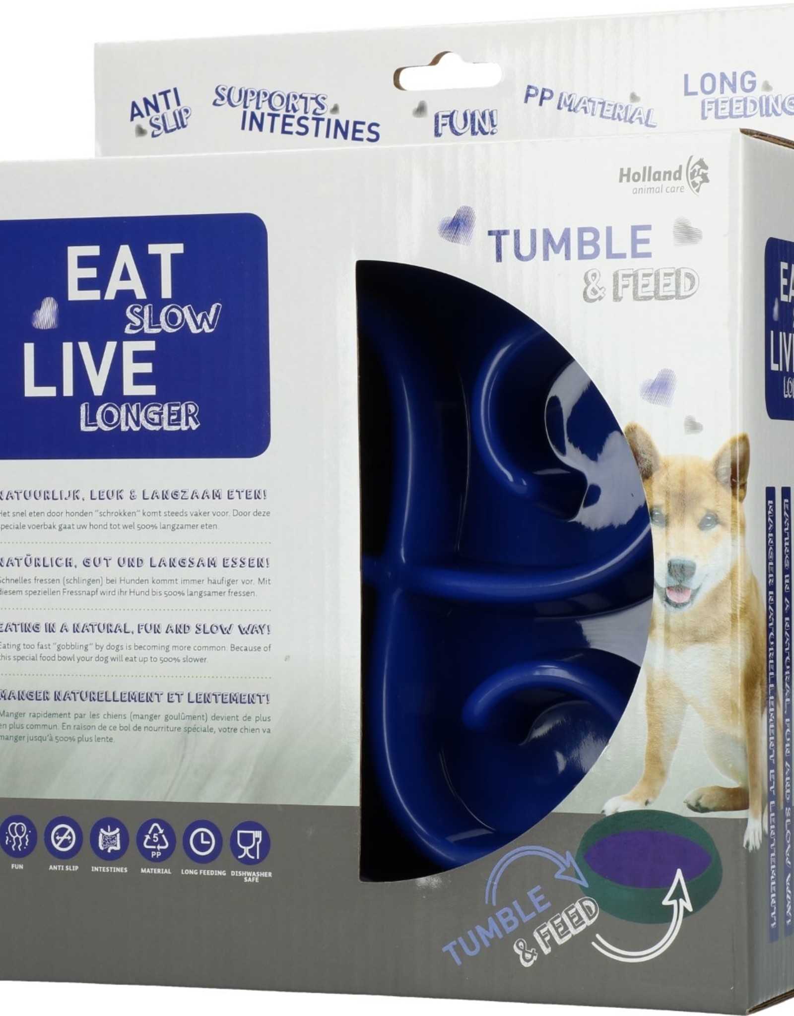 Eat Slow Live Longer Tumble Feeder