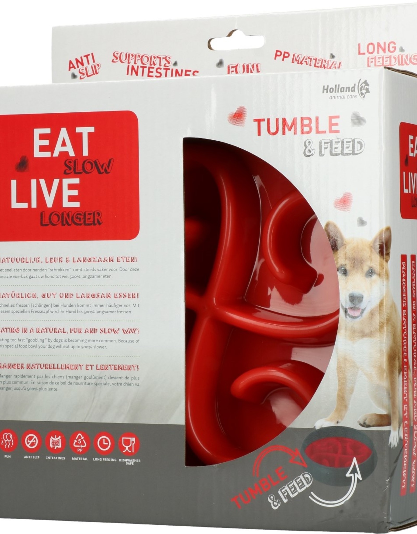 Eat Slow Live Longer Tumble Feeder