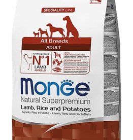 Monge Adult Lamb with Rice all breeds