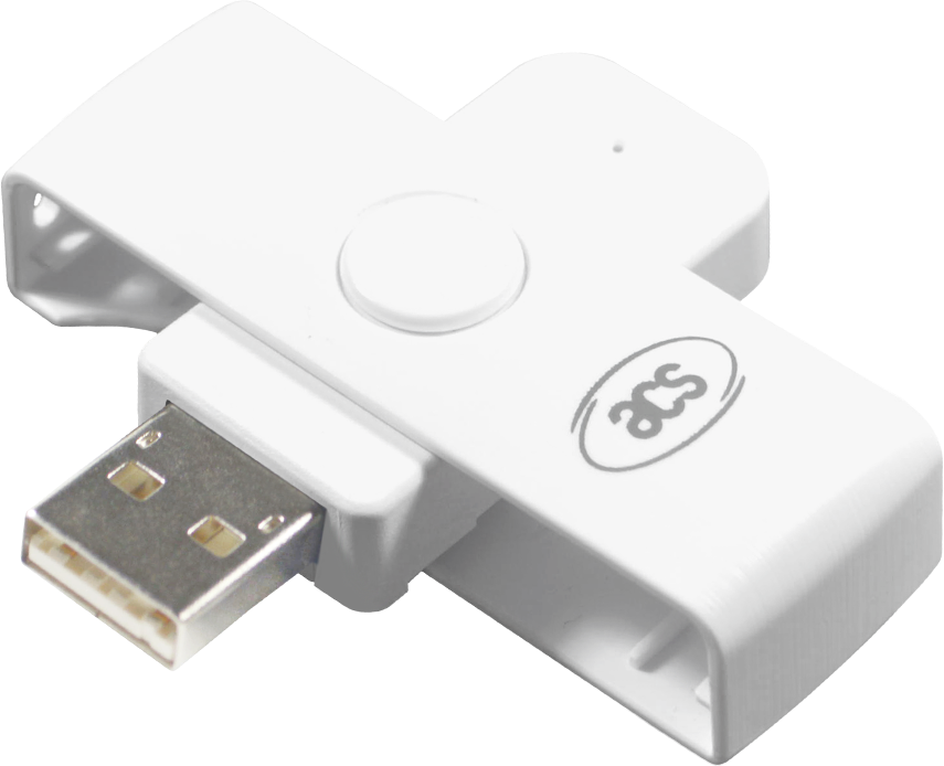 ACS ACS ACR39U-N1 PocketMate II mobiler Kontakt-Smartcard-Leser, mobiler Smartcard-Leser für kontaktbehaftete Karten