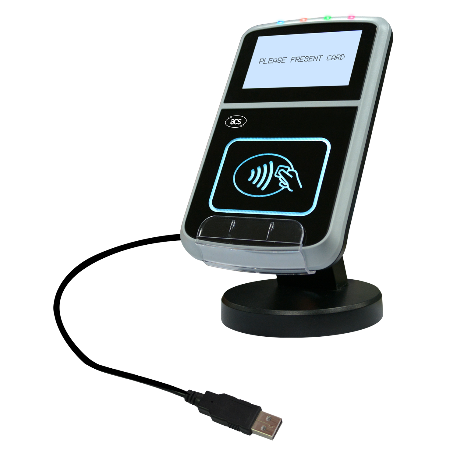 ACS ACS ACR123U kontaktloser RFID-/NFC-Smartcard-Leser, USB