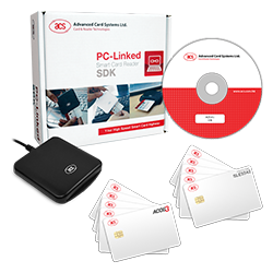 ACS ACS ACR39U Kit SDK de lecteur avec 20 cartes à puce, SDK-ACR39U