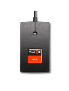 RF IDEAS RDR-7511AKU | WAVE ID Solo Enroll 13.56MHz CSN Black Vertical USB Nano Reader
