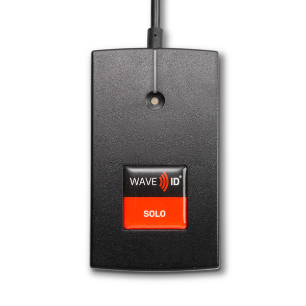 RF IDEAS RDR-6E81AKU | WAVE ID Solo Enroll EM410x Black USB Reader