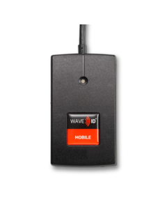 RF IDEAS RDR-30082AKU | WAVE ID Mobile w/iCLASS ID & SEOS 82 Series Black USB Reader