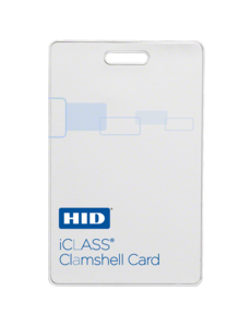 RF IDEAS BDG-2080 | HID iCLASS Clamshell 2k/2 Card 2080PGSMV H10301 FC 228