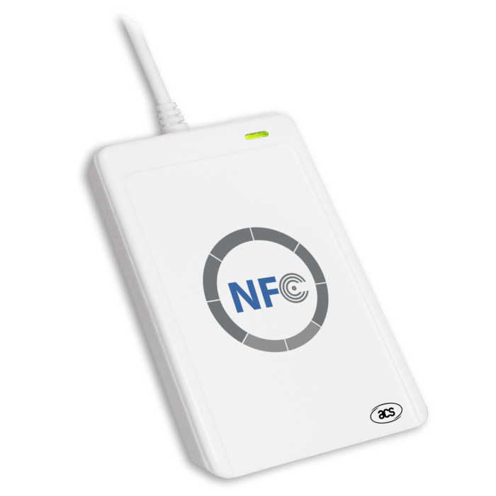 ACS ACS ACR122U-A9 lettore e scrittore NFC USB, Lettore e scrittore NFC contactless collegato a PC