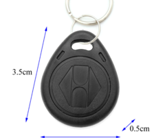 RISolutions 125khz RFID tag voorzien van sleutelring. (kleur naar keuze)