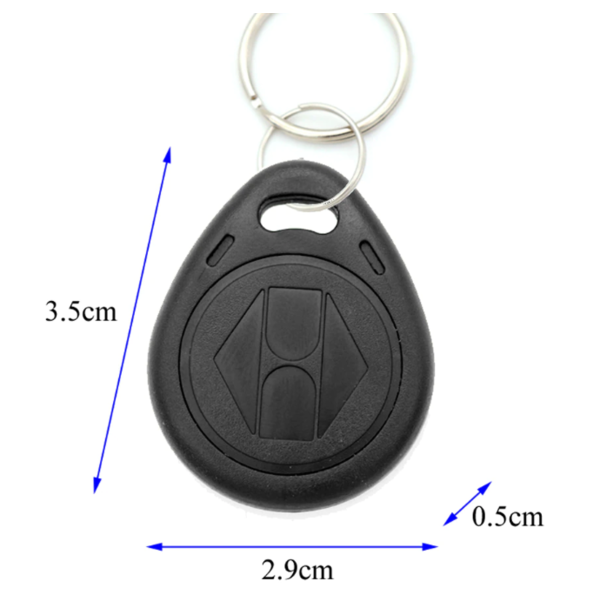 RISolutions 125khz RFID tag with key ring. (color of choice)